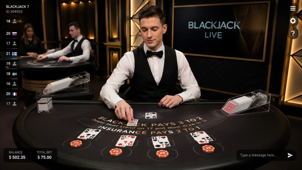 ¿Cómo se Diferencian el Blackjack Tradicional y el Blackjack en Vivo? 